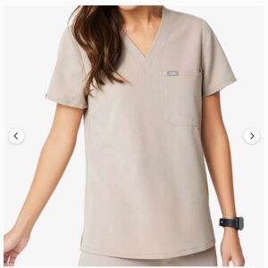 FIGS Scrub top XL BOULDER